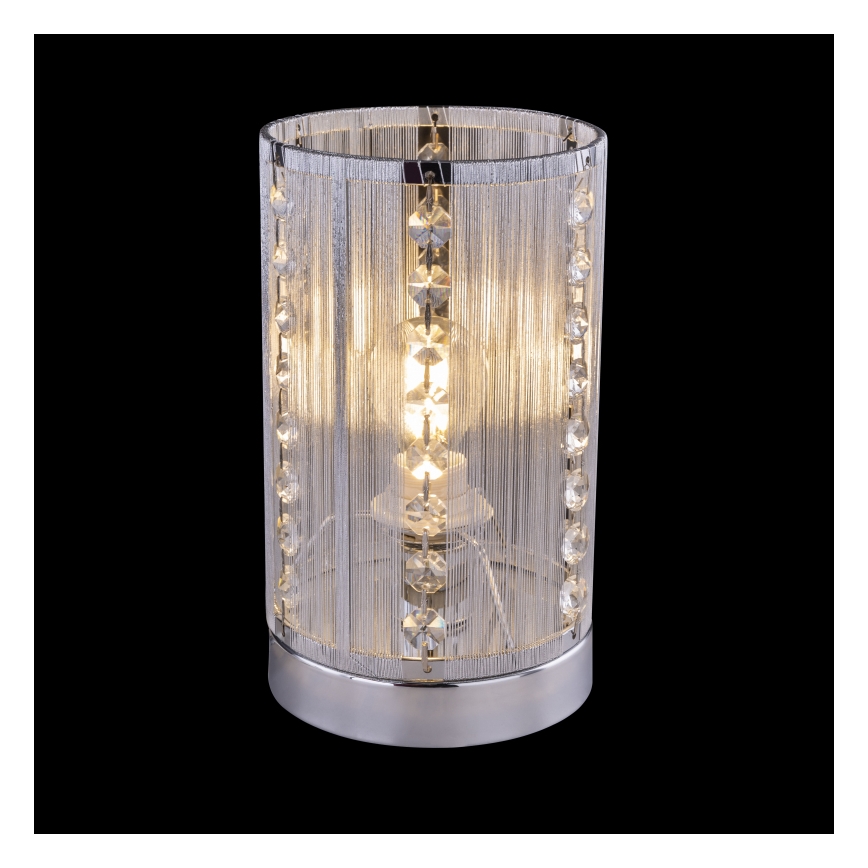 Globo - Kristallipöytävalaisin 1xE14/40W/230V