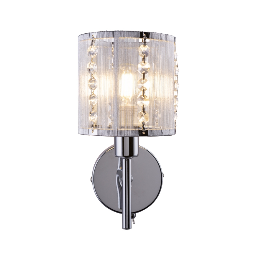 Globo - Seinävalaisin 1xE14/40W/230V mattakromi