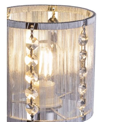 Globo - Seinävalaisin 1xE14/40W/230V mattakromi