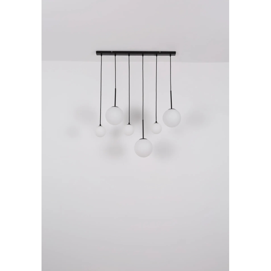 Globo - Kattokruunu johdossa 3xE27/9W/230V + 3xG9/5W