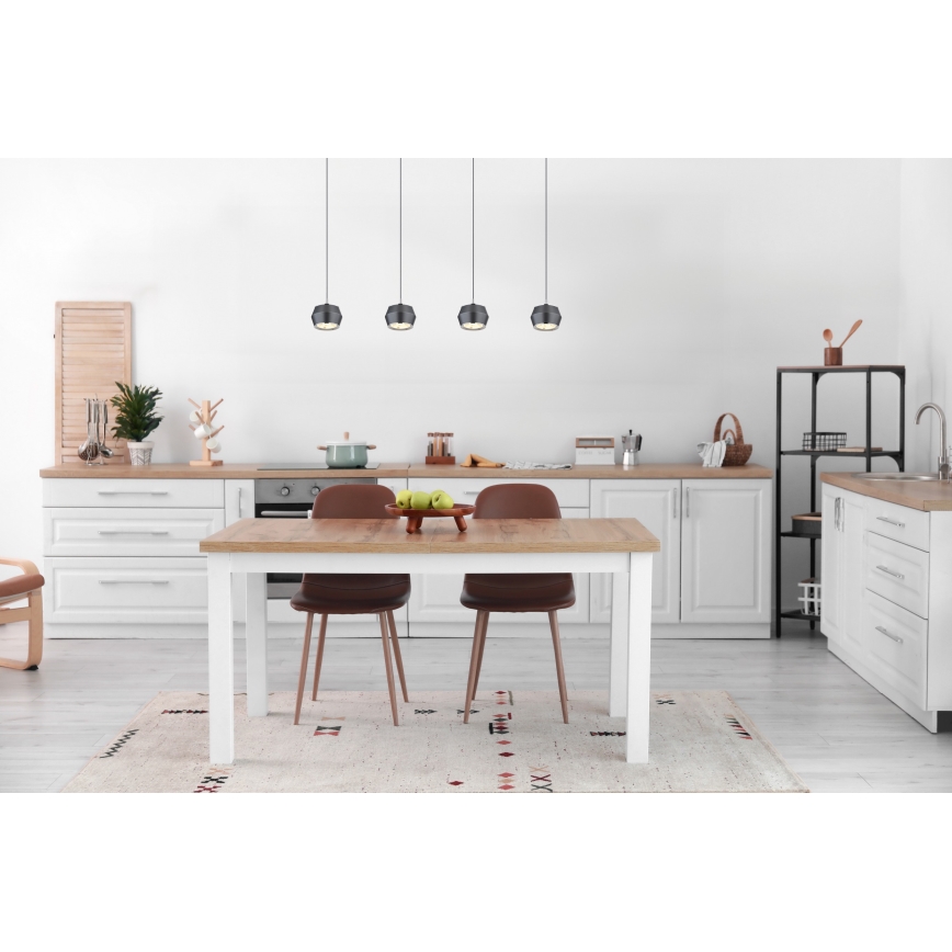 Globo - LED-kattokruunu johdossa 4xLED/6W/230V