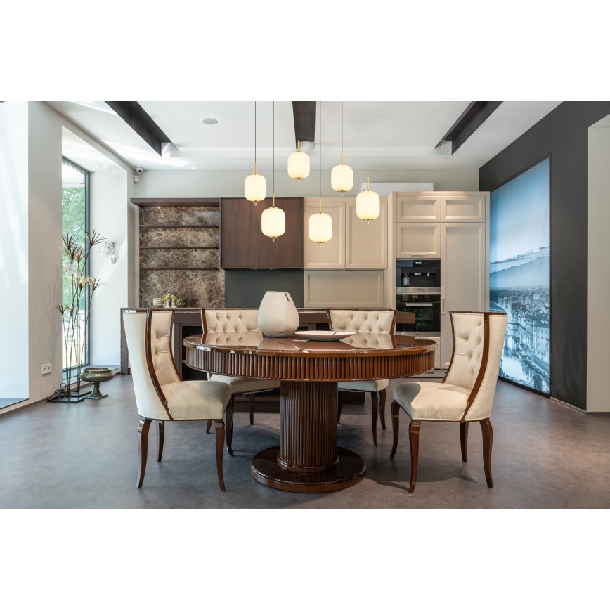 Globo - LED-kattokruunu johdossa 6xLED/6,7W/230V