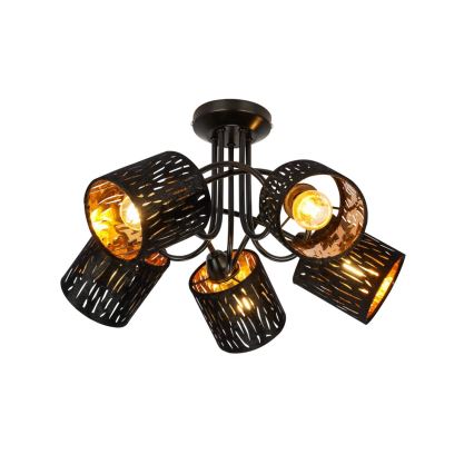 GLOBO 15264-5D - Kiinteä kattokruunu TUXON 5xE14/25W/230V