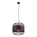 Globo 15313H1 - Kattokruunu narulla TUNO 1xE27/60W/230V