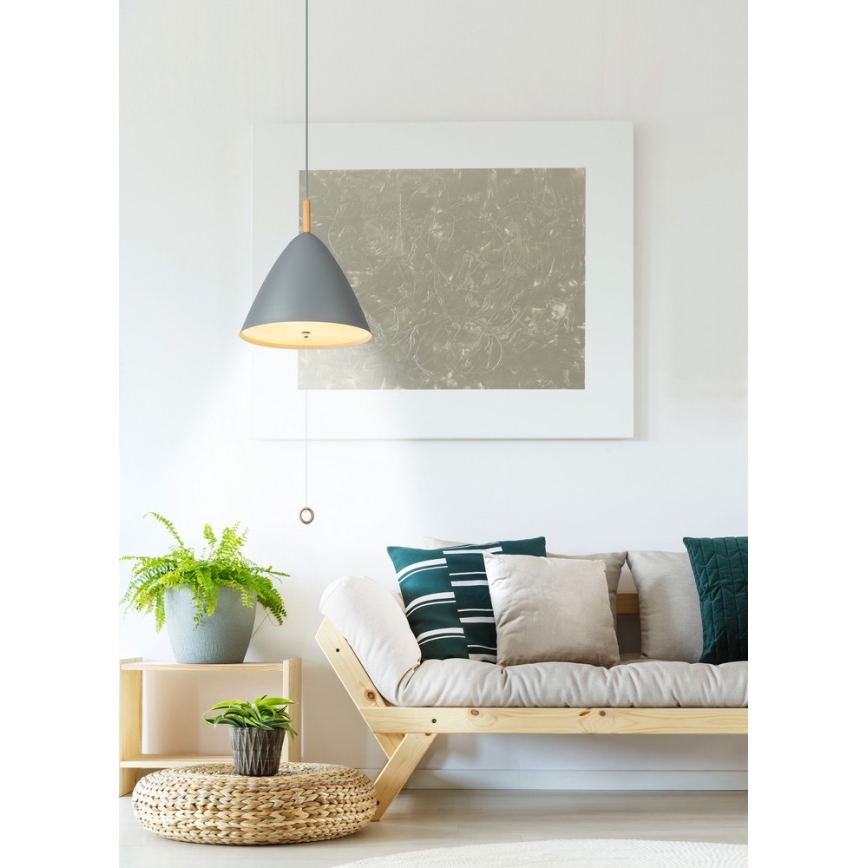 Globo - Kattokruunu johdossa 3xE27/60W/230V