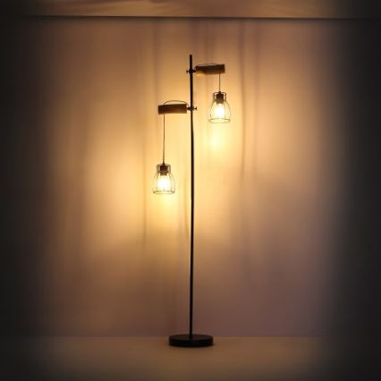 Globo - Lattialamppu 2xE27/40W/230V