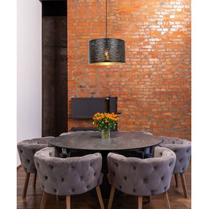 Globo - Kattokruunu narulla 1xE27/40W/230V