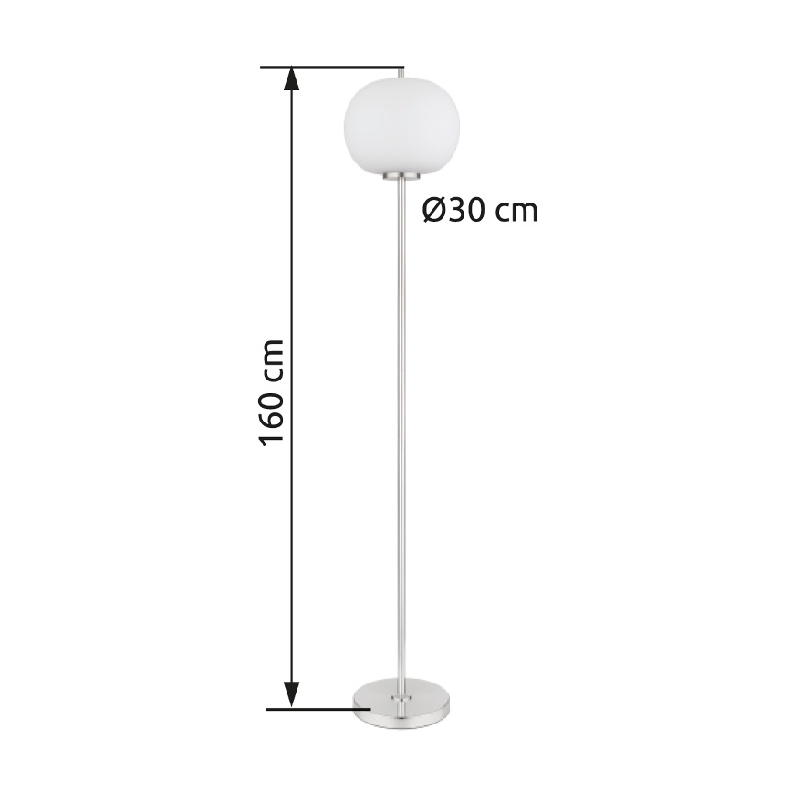 Globo - Lattialamppu 1xE27/60W/230V
