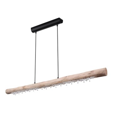 Globo 15354-20 - himmennettävä LED-riippuvalaisin kaapelilla FELICITAS LED/25W/230V beige