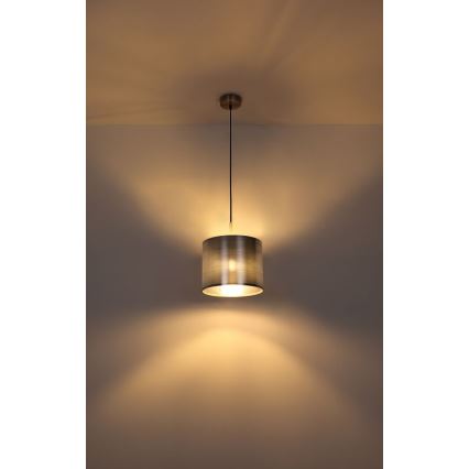 Globo - Kattokruunu narulla 1xE27/60W/230V