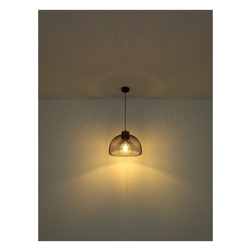 Globo - Kattokruunu narulla 1xE27/60W/230V