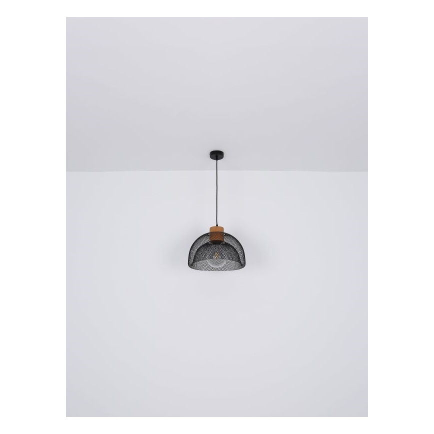 Globo - Kattokruunu narulla 1xE27/60W/230V