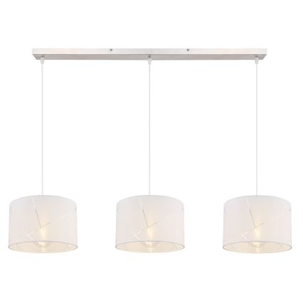 Globo - Kattokruunu narulla 3xE27/40W/230V