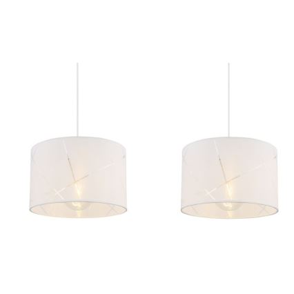 Globo - Kattokruunu narulla 3xE27/40W/230V