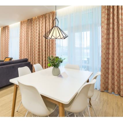 Globo - Kattokruunu narulla 1xE27/60W/230V