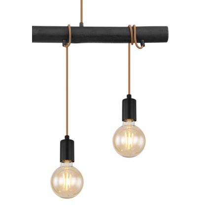 Globo 15459-4H - Kattokruunu johdossa LEO 4xE27/60W/230V