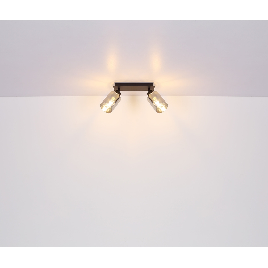 Globo - Kohdevalo 2xE27/15W/230V musta