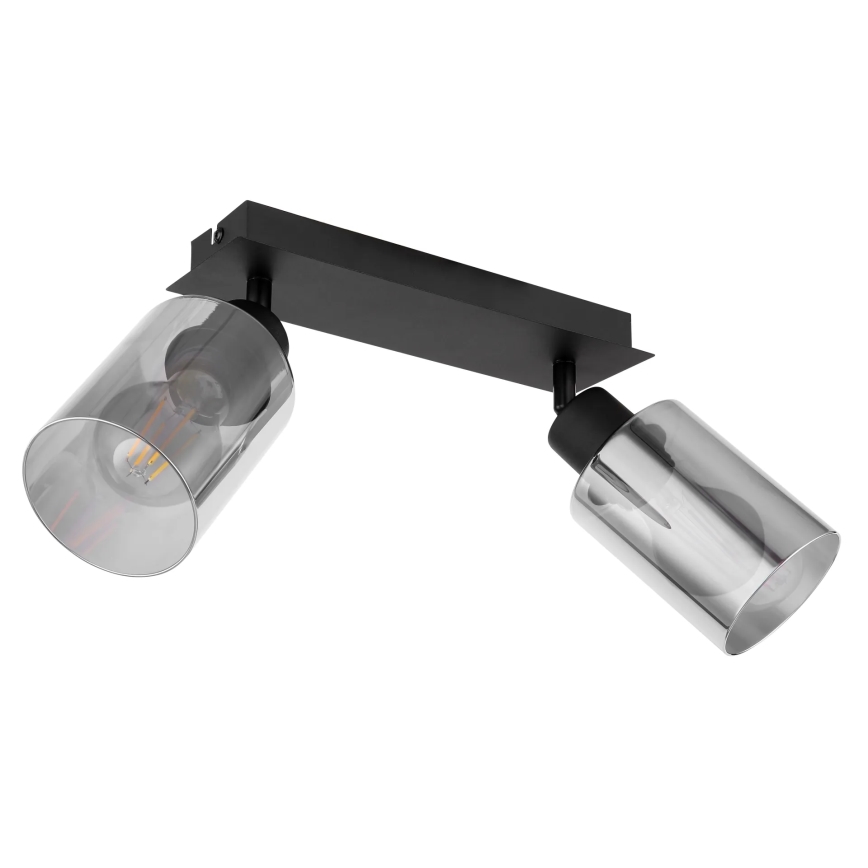 Globo - Kohdevalo 2xE27/15W/230V musta