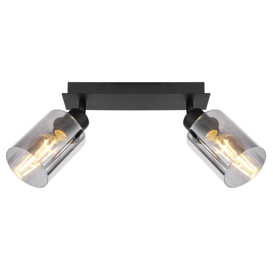 Globo - Kohdevalo 2xE27/15W/230V musta