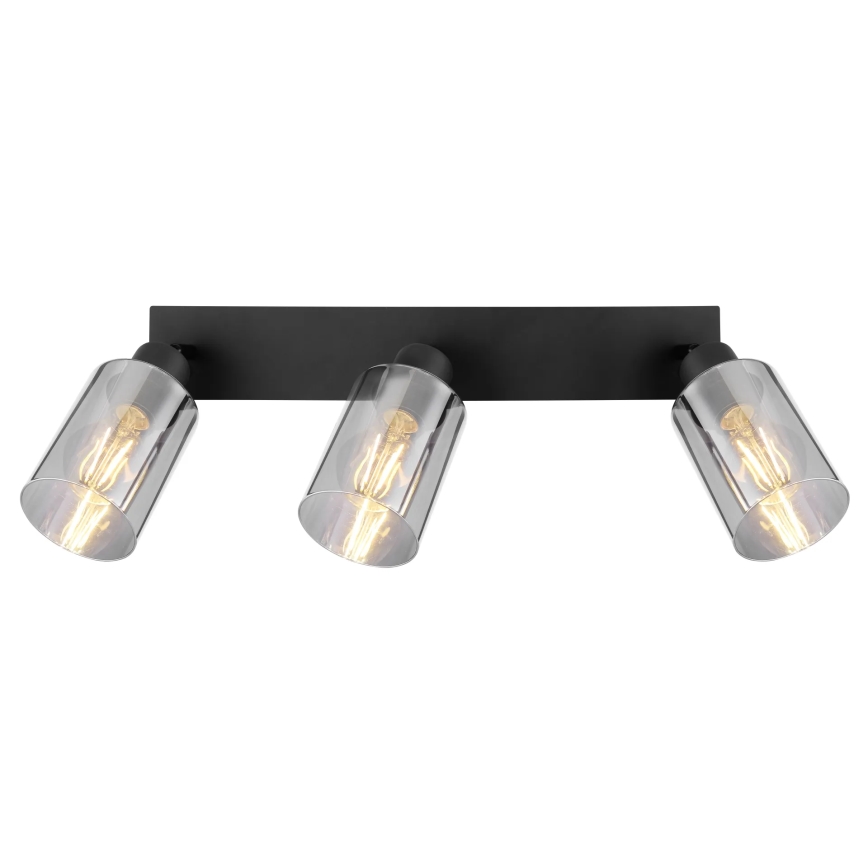 Globo - Kohdevalo 3xE27/15W/230V musta