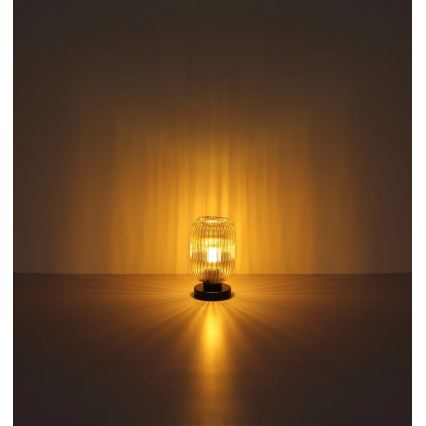 Globo - Pöytävalaisin 1xE27/40W/230V ruskea