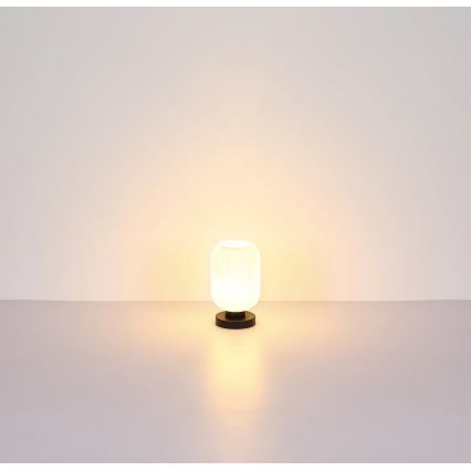 Globo - Pöytävalaisin 1xE27/40W/230V valkoinen