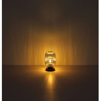 Globo - Pöytävalaisin 1xE27/40W/230V harmaa