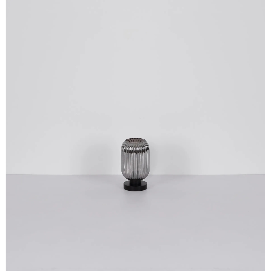 Globo - Pöytävalaisin 1xE27/40W/230V harmaa