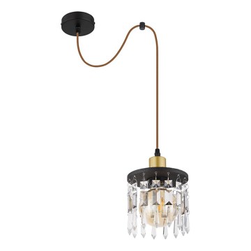 Globo 15533H - Kattokruunu johdossa COMMA 1xE27/40W/230V