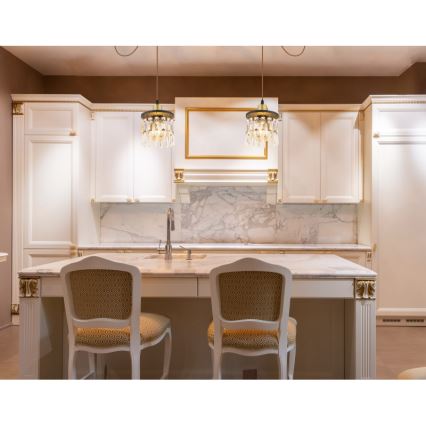 Globo 15533H - Kattokruunu johdossa COMMA 1xE27/40W/230V