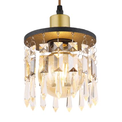 Globo 15533H - Kattokruunu johdossa COMMA 1xE27/40W/230V