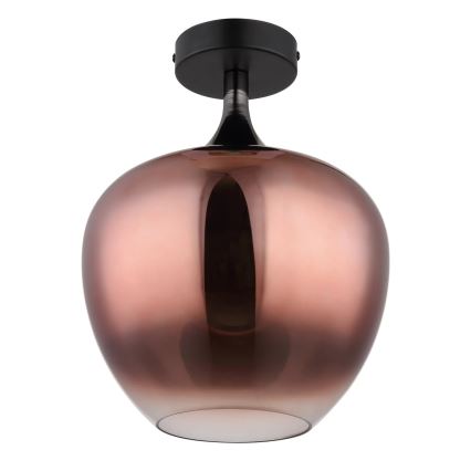 Globo - Kattovalo 1xE27/40W/230V kupari