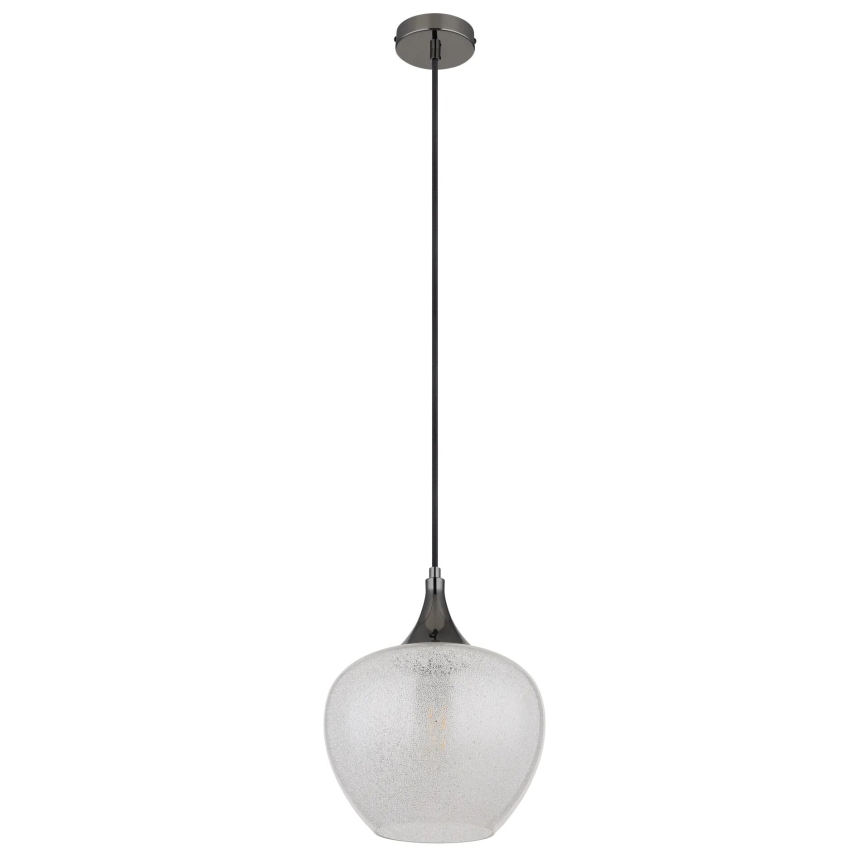 Globo - Kattokruunu johdossa 1xE27/40W/230V halkaisija 24 cm valkoinen/antrasiitti