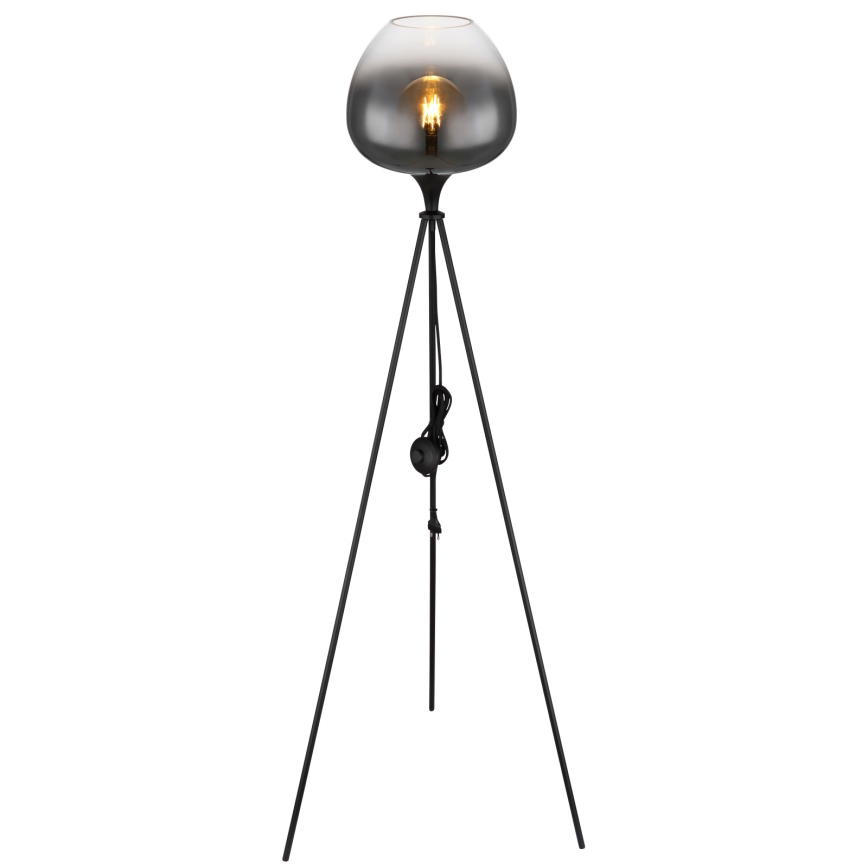 Globo - musta lattiavalaisin 1xE27/60W/230V