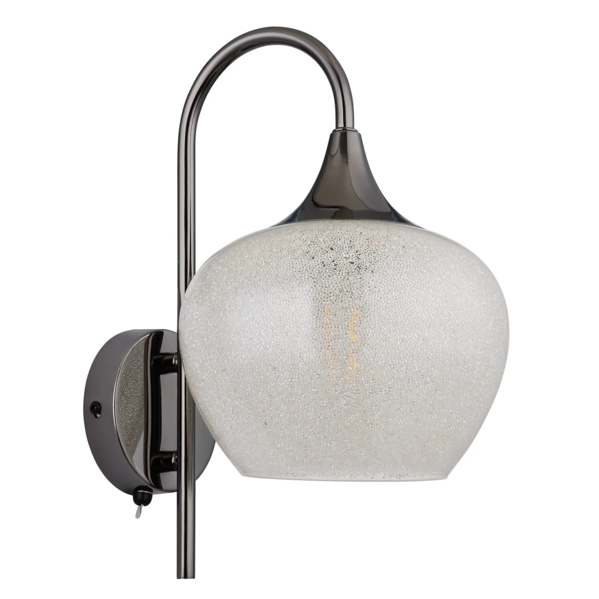 Globo - Seinävalaisin 1xE27/40W/230V valkoinen/antrasiitti