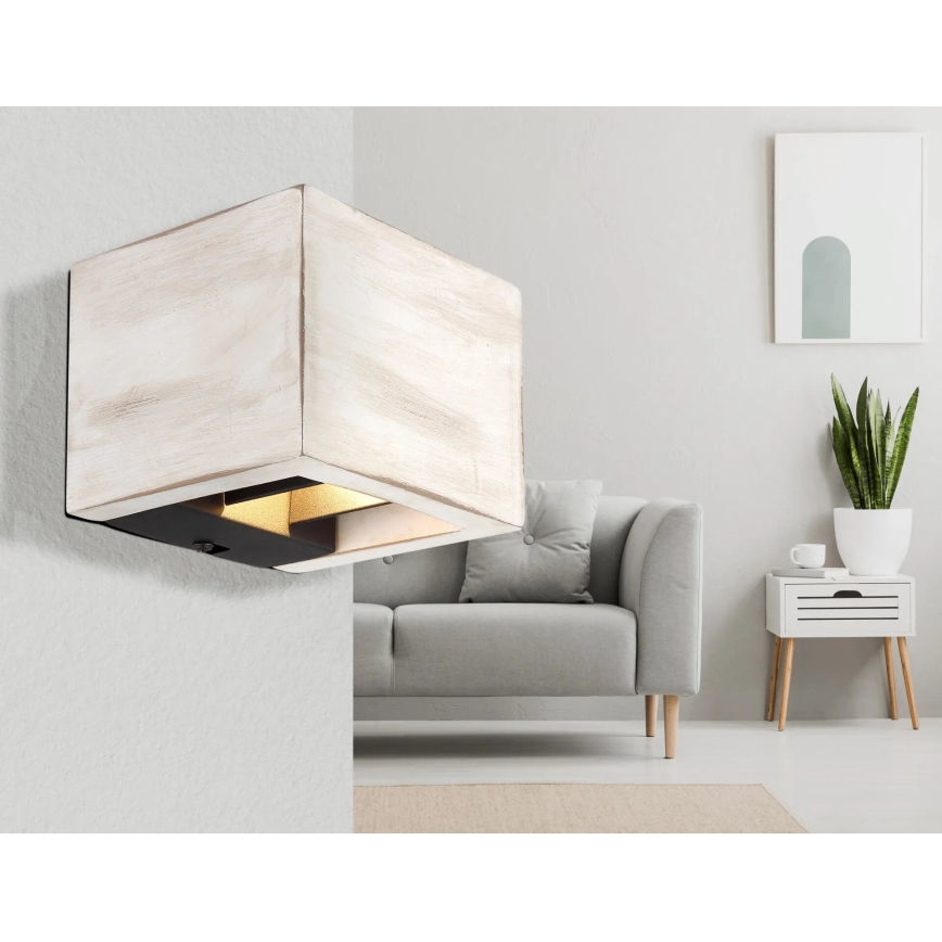 Globo - LED-seinävalaisin LED/8W/230V kerma