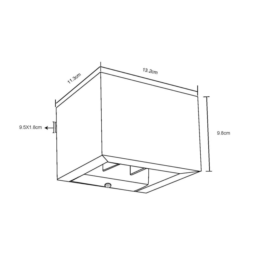 Globo - LED-seinävalaisin LED/8W/230V kerma