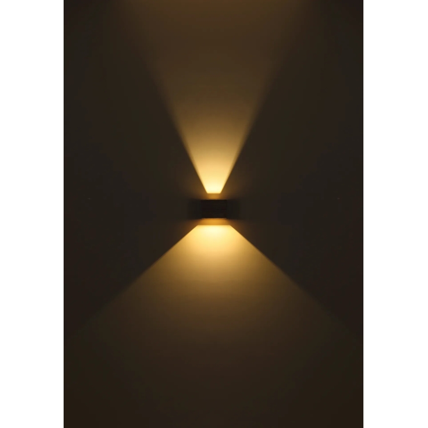 Globo - LED-seinävalaisin LED/8W/230V ruskea