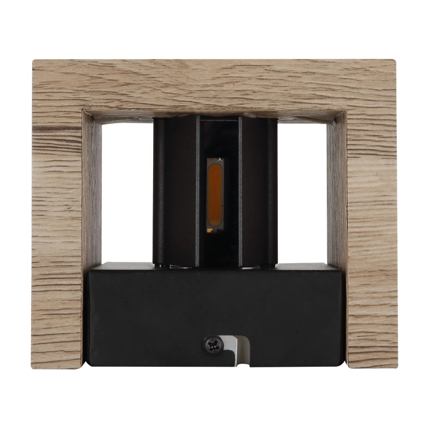 Globo - LED-seinävalaisin LED/8W/230V ruskea