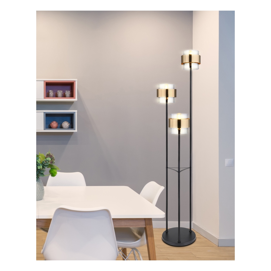 Globo - Lattialamppu 3xE27/60W/230V