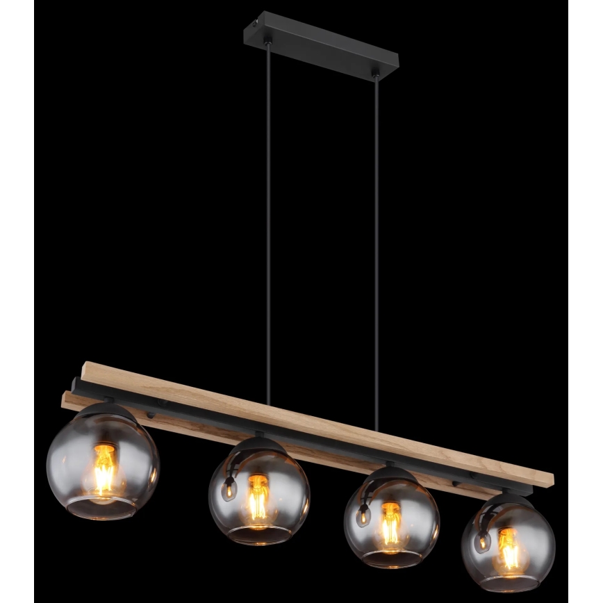 Globo - Kattokruunu johdossa 4xE27/25W/230V