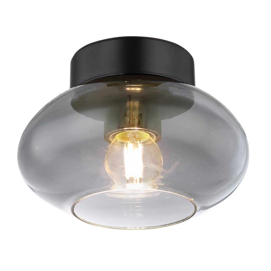Globo - Kattovalaisin 1xE27ILLU/40W/230V musta
