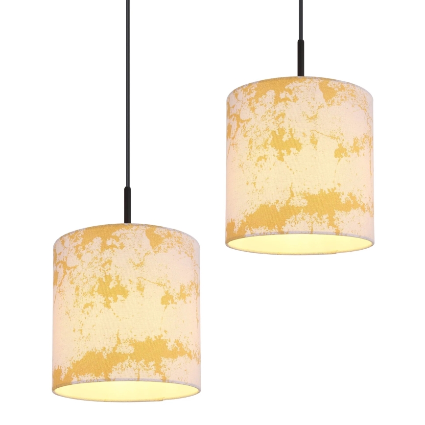 Globo 15580-4H - Kattokruunu johdossa ENGELBERT 4xE27/40W/230V