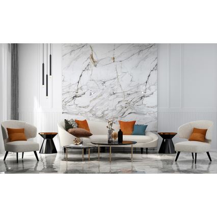 Globo - Kattokruunu johdossa 3xG9/4W/230V halkaisija 24 cm musta