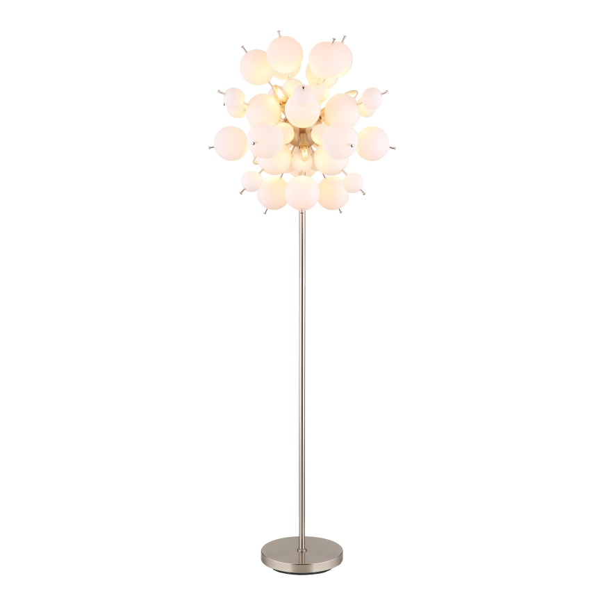 Globo - Lattialamppu 6xE14/25W/230V valkoinen