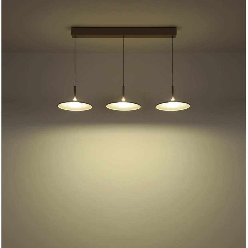 Globo - LED-riippuvalaisin vaijerilla LED/24W/230V 4000K beige