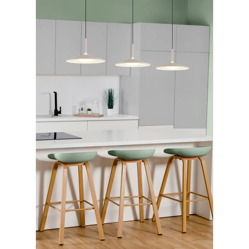 Globo - LED-riippuvalaisin kaapelilla LED/24W/230V 4000K kermanvärinen