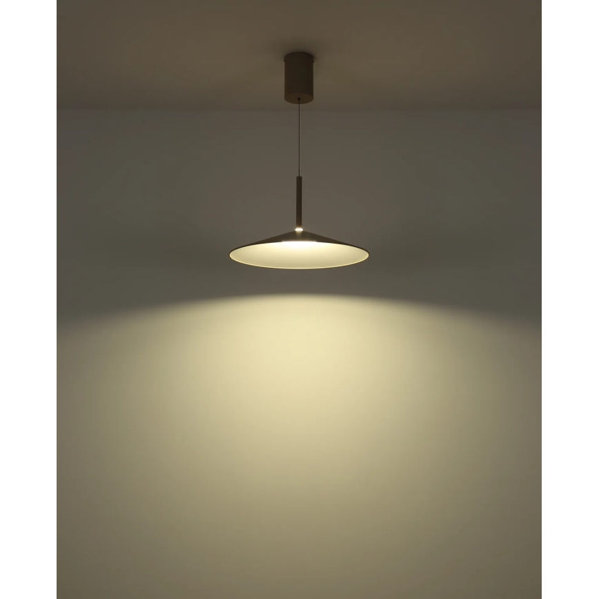 Globo - LED-riippuvalaisin vaijerilla LED/18W/230V 4000K beige