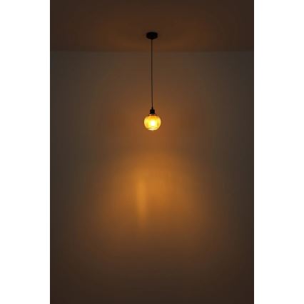 Globo - Kattokruunu johdossa 1xE27/25W/230V halkaisija 15 cm vihreä