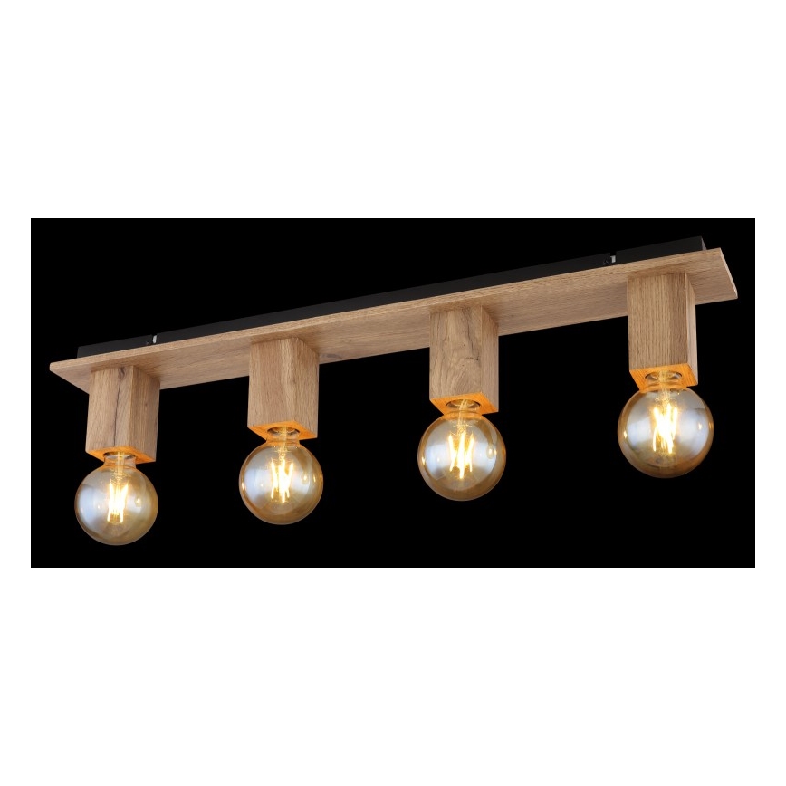 Globo 15655-4D - Kattovalo ERNA 4xE27/60W/230V